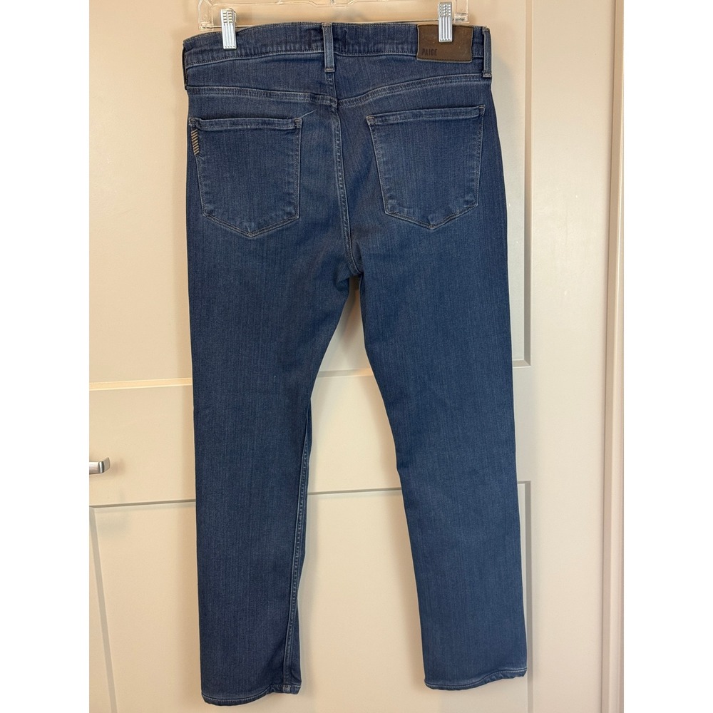 PAIGE‎ Women's Federal Style Medium Blue Wash Jeans Size 32 - Picture 9 of 14